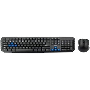 clavier et souris 3GO COMBODRILE2 Espagnol Qwerty Noir