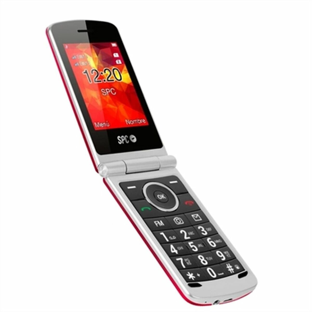 Mobiltelefon SPC 2318R 2,8" 32 GB Rot Schwarz/Grau