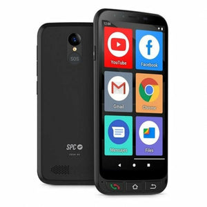 Mobiltelefon für ältere Erwachsene SPC Zeus 4G 5,5" HD+ 1 GB RAM 16 GB MediaTek Helio A22 1 GB RAM 16 GB Schwarz