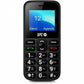 Mobile telephone for older adults SPC FORTUNE 2 4G Black 4G LTE 1,77" 64 GB