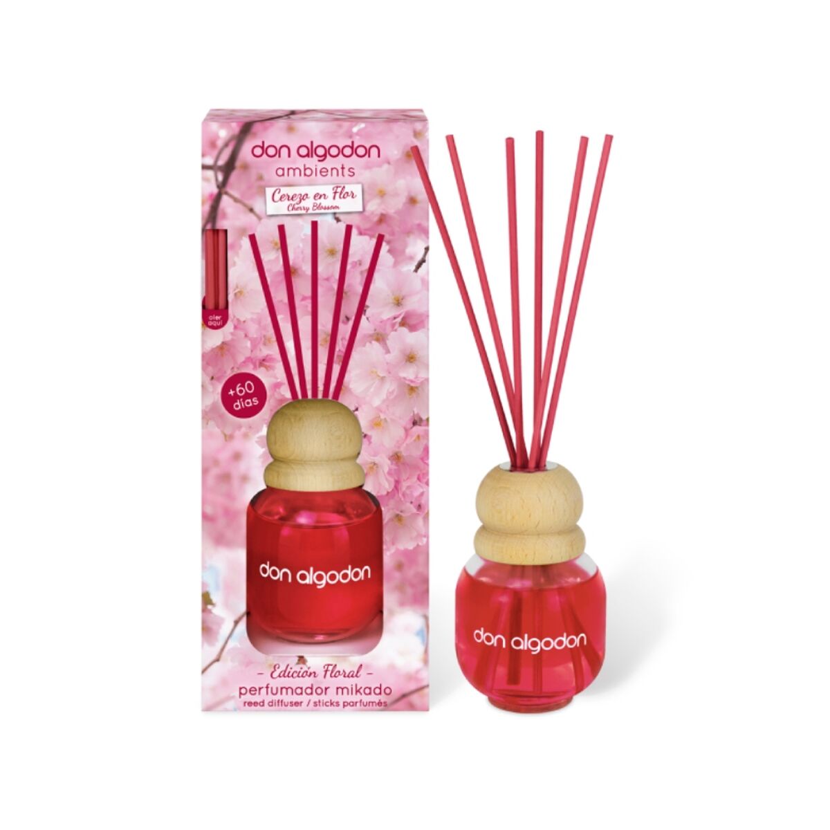 Perfume Sticks Don Algodon 60 ml Cherry blossom