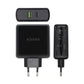 USB-Ladegerät für die Wand Aisens ASCH-2PD30QC-BK 48 W Schwarz USB-C