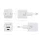 Chargeur mural Aisens ASCH-25W2P014-W Blanc 25 W (1 Unité)