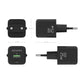 Chargeur mural Aisens ASCH-25W2P015-BK Noir 25 W (1 Unité)