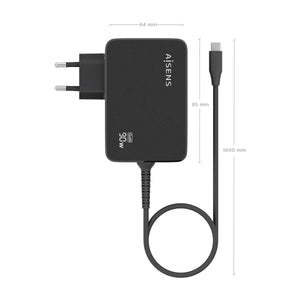 Chargeur mural Aisens ASCH-1PD90WL034-BK Noir 90 W (1 Unité)