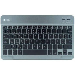 Bluetooth-Tastatur für Tablet Subblim SUB-KBT-SMBL31 Grau Bunt Qwerty Spanisch QWERTY