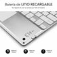 Clavier Bluetooth avec Support pour Tablette Subblim SUB-KBT-SMBT50 Argenté Espagnol Qwerty QWERTY