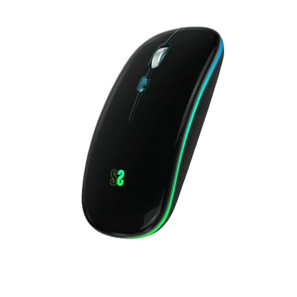 Mouse Subblim SUBMO-LDFLAT1 Black 1600 dpi