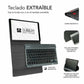 Clavier Bluetooth avec Support pour Tablette Subblim SUBKT3-BTL200 Noir Espagnol Qwerty