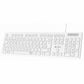 Clavier Subblim SUBKBC-0SSK51 Blanc Espagnol Qwerty