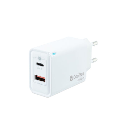 Chargeur mural CoolBox COO-CUP-45CA Blanc 45 W (1 Unité)