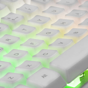 Clavier Mars Gaming MK220WES RGB Blanc