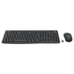 clavier et souris Logitech MK370 Graphite Qwerty hebreo