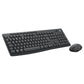 clavier et souris Logitech MK370 Graphite Qwerty hebreo