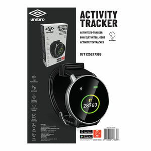 Bracelet d'activités Umbro Noir 1,3" Rond