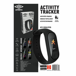 Bracelet d'activités Umbro Noir 0,96"