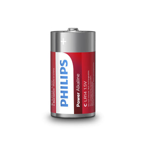 Alkali-Mangan-Batterie Philips Batería LR14P2B/10 1,5 V
