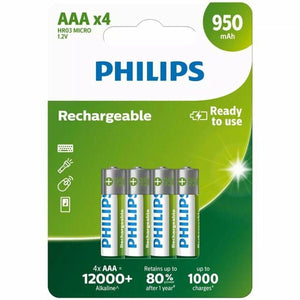 Batterien Philips R03B4A95/10 1,2 V AAA