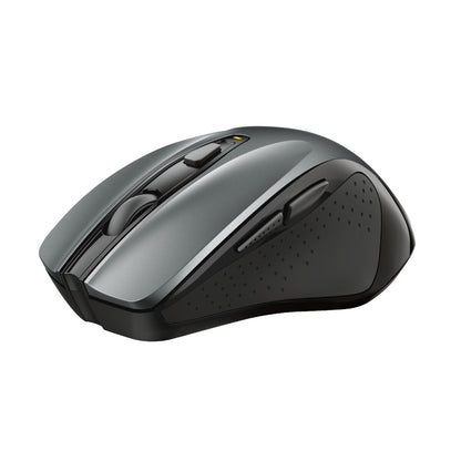 Souris Optique Sans Fil Trust Noir Argenté