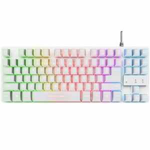 Gaming Tastatur Trust GXT 833W Weiß