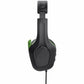 Headphones with Microphone Trust 24994 Black Green Black/Green