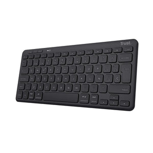 Drahtlose Tastatur Trust 25059 Schwarz Qwerty Spanisch