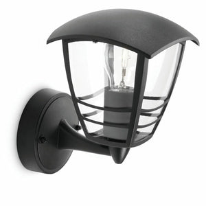 Wall Light Philips Aplique mural Black Aluminium 60 W E27