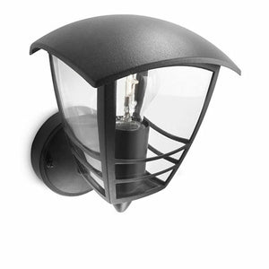 Wall Light Philips Aplique mural Black Aluminium 60 W E27