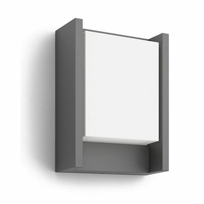 LED Wall Light Philips Anthracite Aluminium Plastic A++ 6 W 600 lm (1 Unit) (Refurbished A)