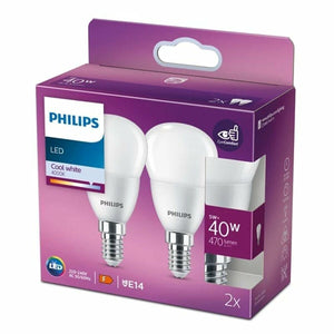 LED-Lampe Philips 929002978432 5 W E14 470 lm F (4000 K) (2 Stück)