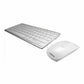 Keyboard and Wireless Mouse Tacens Levis Combo V2 Spanish Qwerty White Grey