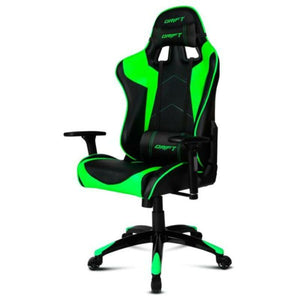 Chaise de jeu DRIFT DR300BG 90-160º Noir Vert Noir/Vert