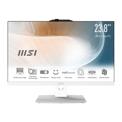 Alles-In-Einem MSI AM242TP 12M-803ES 23,8" Intel Core I7-1260P 16 GB RAM 512 GB SSD Qwerty Spanisch Weiß