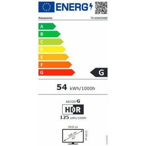 TV intelligente Panasonic TX43MX940E 4K Ultra HD 43" LED AMD FreeSync