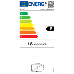 Écran HP 6N6E6AA#ABB Full HD LED 23,8"