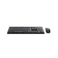 Tastatur mit Maus Trust TKM-360 Schwarz Qwerty Spanisch