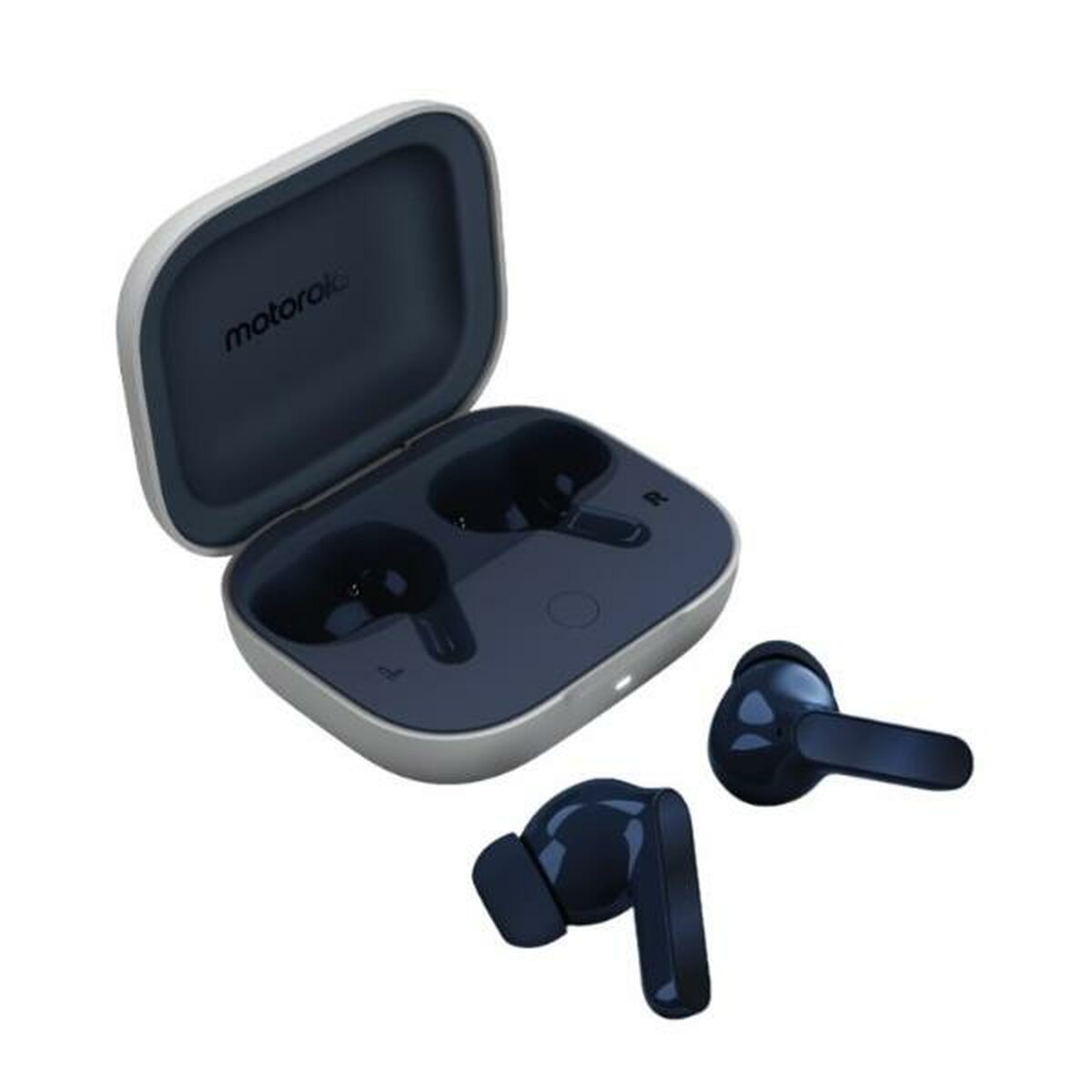 Bluetooth in Ear Headset Motorola Moto Buds Blau