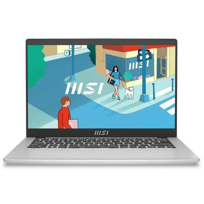 Laptop MSI Modern 14 C13M-447XES Qwerty Spanisch 14" Intel Core i5-1335U 16 GB RAM 512 GB SSD