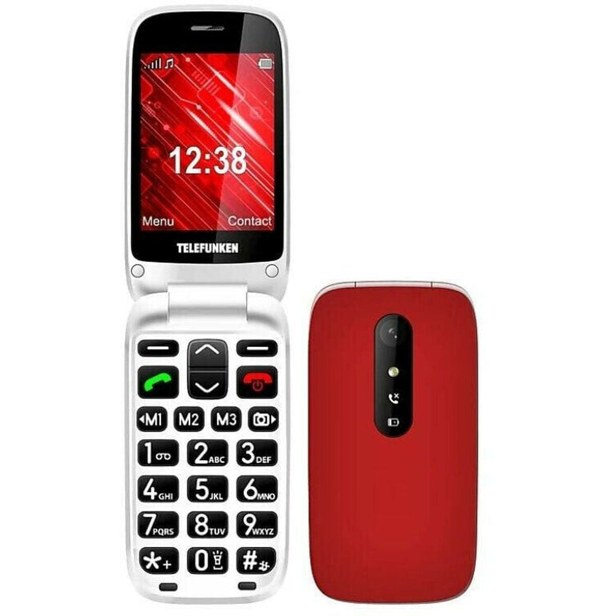 Téléphone portable pour personnes âgées Telefunken S445 32 GB 2,8"