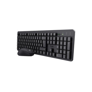 clavier et souris Trust 25356 Espagnol Qwerty Noir