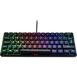 Tastatur Verbatim KP-X1 Schwarz Qwerty Spanisch