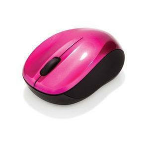Schnurlose Mouse Verbatim Go Nano Kompakt Receiver USB Schwarz Rosa Pink 1600 dpi (1 Stück)