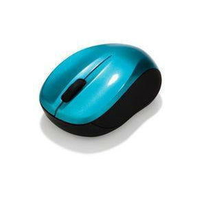 Souris sans-fil Verbatim Go Nano Compact Recepteur USB Bleu Noir Turquoise Cyan 1600 dpi