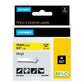 Laminated Tape Dymo 18433 Black Yellow/Black