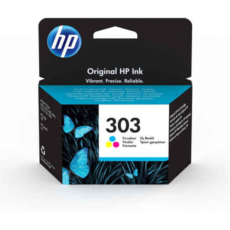 Cartouche d'encre originale HP 303 Tricolore Cyan/Magenta/Jaune