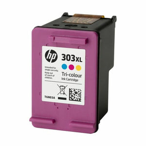 Original Tintenpatrone HP T6N03AE Dreifarbig Gelb Türkis Magenta