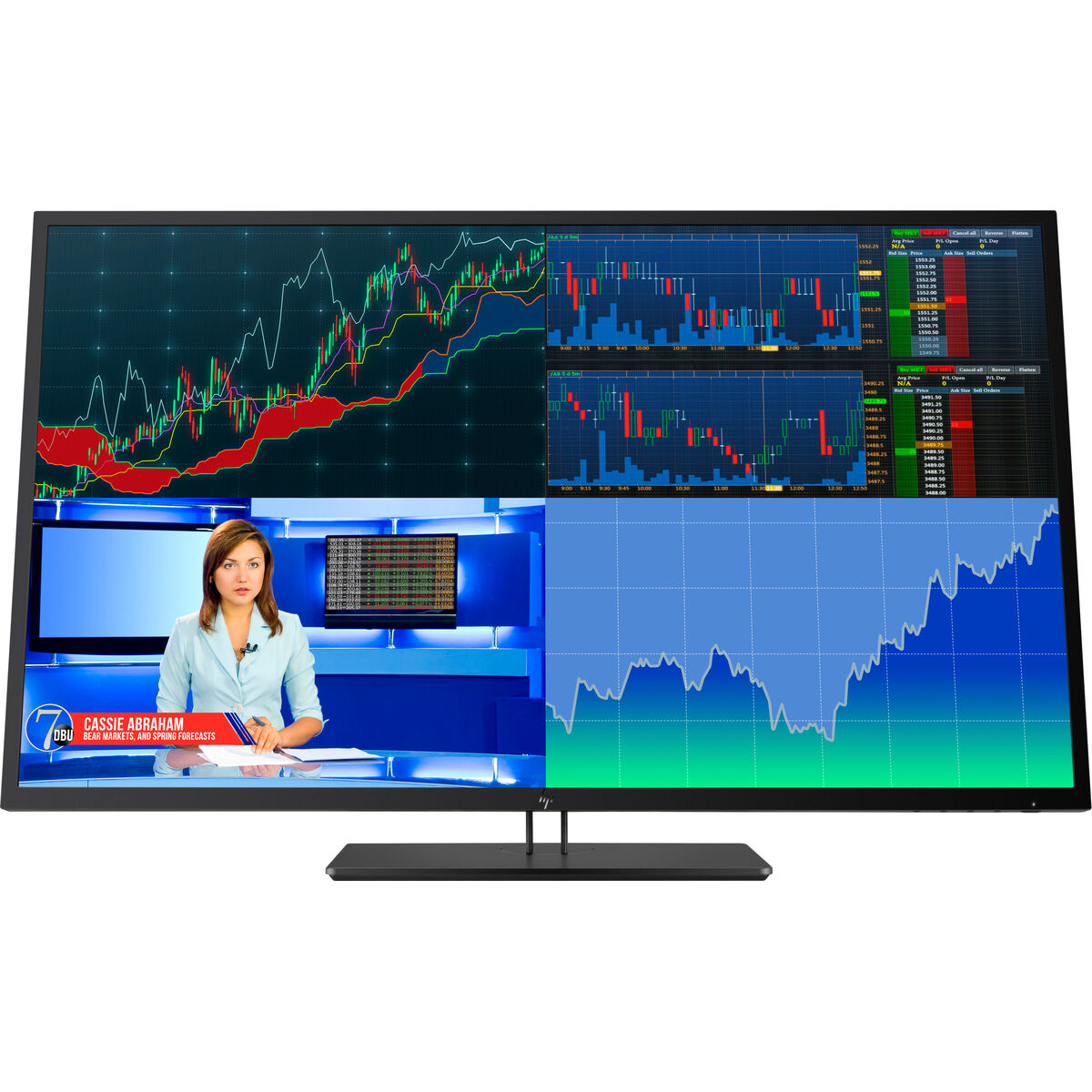 Monitor HP 1AA85A4#ABB 42,5" 4K Ultra HD IPS LED