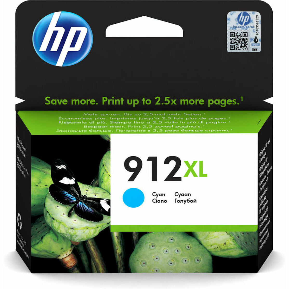 Original Ink Cartridge HP 912XL Cyan