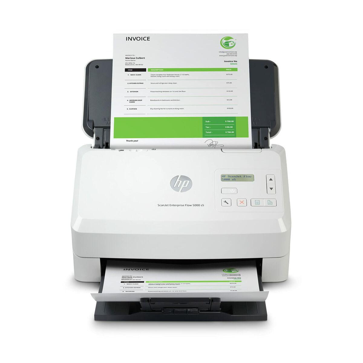 Scanner HP 6FW09A#B19 Blanc