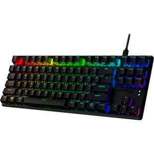 Tastatur Hyperx 639N7AA Qwerty Spanisch Schwarz